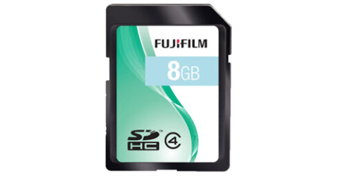 FUJIFILM SD card 8GB כרטיס זיכרון