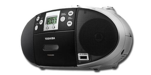מערכת שמע ניידת TOSHIBA TYCKU300D רדיו דיסק טייפ