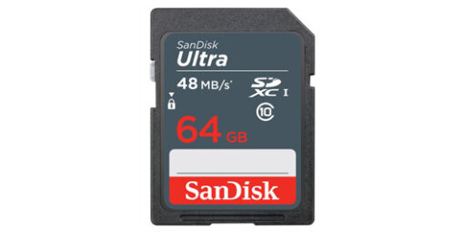 כרטיס זיכרון SanDisk ULTRA 48MB CL10  64GB
