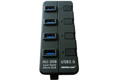 מפצל HUBx4 USB 3.0 Super Spee