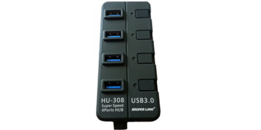 מפצל HUBx4 USB 3.0 Super Spee