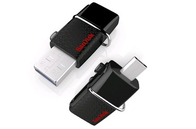 דיסק און קי + חיבור מיקרו SanDisk ULTRA Android Dual Drive 16GB USB3
