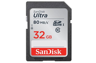 כרטיס זיכרון SD UHS-I Ultra SDHC 32GB SanDisk
