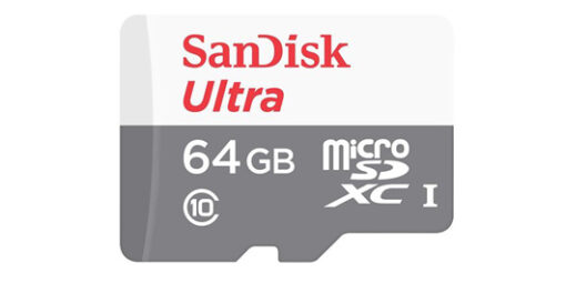 כרטיס זיכרון Ultra micro SDHC USH1 Class 10 64GB SanDisk