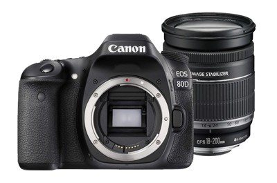 CANON EOS 80D + 18-200mm מצלמה