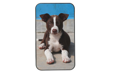 מטען נייד עם תמונה מוארת + הדפסה על המוצר